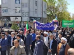 حضور پرشور دانشگاهیان دانشگاه فنی و حرفه ای استان کرمانشاه در راهپیمایی روز جهانی قدس 6