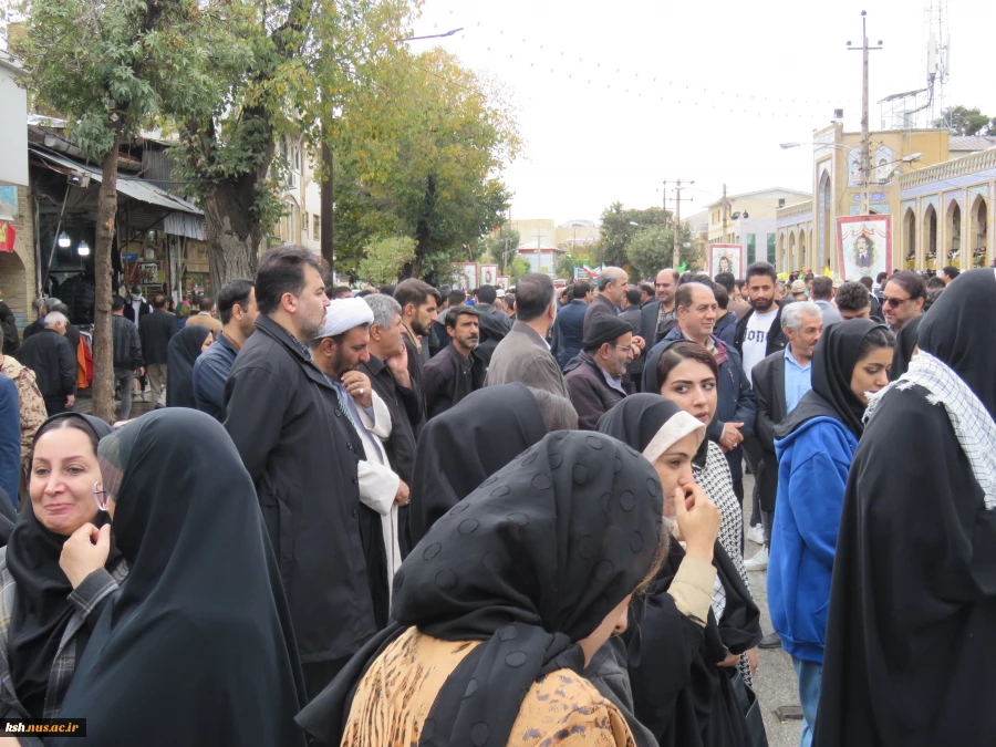 حضور پرشور دانشگاهیان دانشگاه ملی مهارت در راهپیمایی سیزده آبان 7