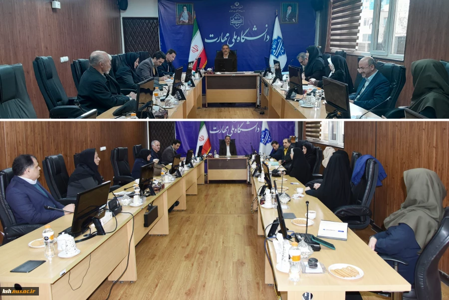 دیدار ریاست دانشگاه ملی مهارت با جمعی از پیشکسوتان هیئت‌علمی و غیر هیئت‌علمی دانشگاه 2