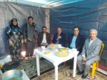 حضور دکتر زمانی و اعضای هیئت رئیسه در غرفه دانشگاه ملی مهارت واحد استان کرمانشاه 2