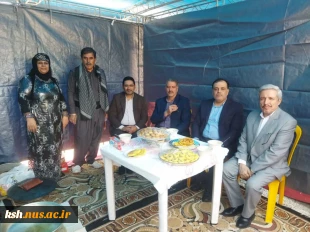 حضور دکتر زمانی و اعضای هیئت رئیسه در غرفه دانشگاه ملی مهارت واحد استان کرمانشاه 2