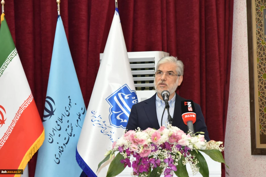 دکتر سیمایی، وزیر علوم، تحقیقات و فناوری در اجلاس رؤسای دانشکده‌ها و آموزشکده‌‌های دانشگاه ملی مهارت:
امید من در وزارت علوم به دانشگاه ملی مهارت است 2