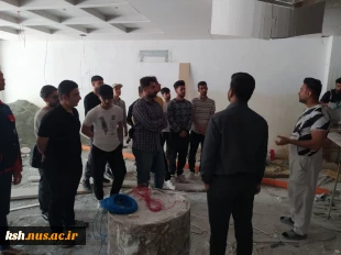درادامه تورهای علمی پژوهشی صورت گرفت:
بازدید دانشجویان رشته عمران از پروژه های لوکس دکوراسیون داخلی در خیابان کسری کرمانشاه  2