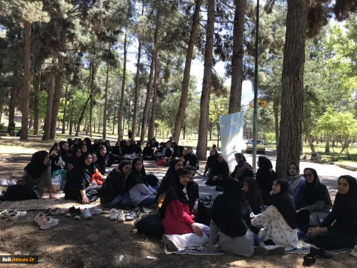 برگزاری اردوی تفریحی دانشجویان خوابگاههای ریحانه و مرصاد واحد دختران کرمانشاه به مناسبت هفته خوابگاه ها