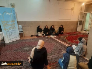نشست صمیمی ریاست و معاونت فرهنگی، دانشجویی آموزشکده ملی مهارت واحد دختران کرمانشاه با دانشجویان ساکن خوابگاه مرصاد 4