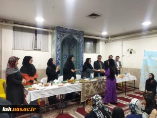 نشست صمیمی ریاست و معاونت فرهنگی، دانشجویی آموزشکده ملی مهارت واحد دختران کرمانشاه با دانشجویان ساکن خوابگاه مرصاد 8