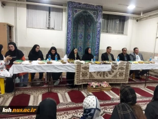 نشست صمیمی ریاست و معاونت فرهنگی، دانشجویی آموزشکده ملی مهارت واحد دختران کرمانشاه با دانشجویان ساکن خوابگاه مرصاد 9