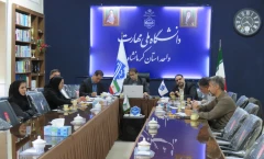 شرکت سرپرست دانشگاه ملی واحد استان کرمانشاه در جلسه برخط کمیته راهبری