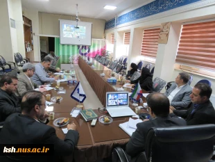 شرکت سرپرست دانشگاه ملی واحد استان کرمانشاه در جلسه برخط کمیته راهبری 3