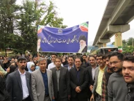 حضور پر شور کارکنان، اساتید و دانشجویان دانشگاه ملی مهارت استان کرمانشاه در مراسم استقبال از سفر رئیس جمهور