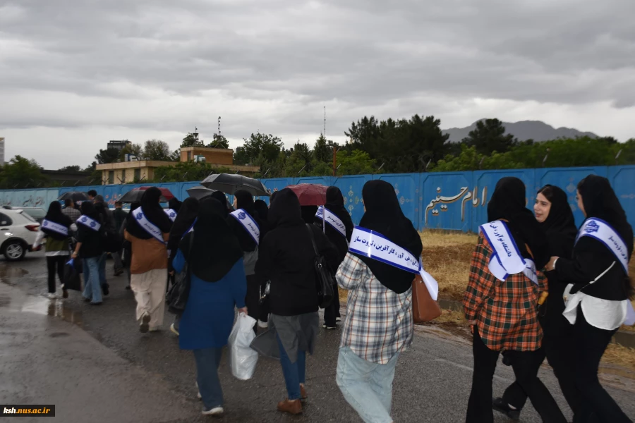 حضور پر شور کارکنان، اساتید و دانشجویان دانشگاه ملی مهارت استان کرمانشاه در مراسم استقبال از سفر رئیس جمهور 6