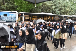 حضور پر شور کارکنان، اساتید و دانشجویان دانشگاه ملی مهارت استان کرمانشاه در مراسم استقبال از سفر رئیس جمهور 9