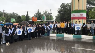 حضور پر شور کارکنان، اساتید و دانشجویان دانشگاه ملی مهارت استان کرمانشاه در مراسم استقبال از سفر رئیس جمهور 15
