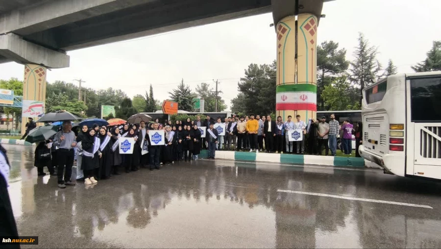 حضور پر شور کارکنان، اساتید و دانشجویان دانشگاه ملی مهارت استان کرمانشاه در مراسم استقبال از سفر رئیس جمهور 17
