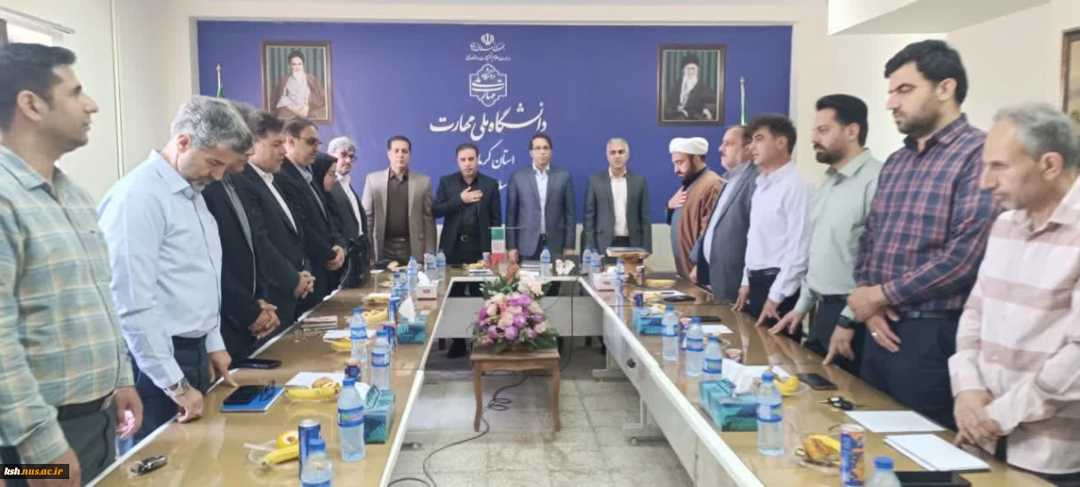 برگزاری مراسم تکریم و معارفه رئیس آموزشکده پسران اسلام آبادغرب
