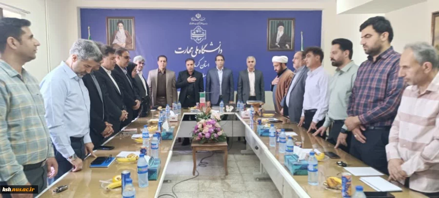 برگزاری مراسم تکریم و معارفه رئیس آموزشکده پسران اسلام آبادغرب 5