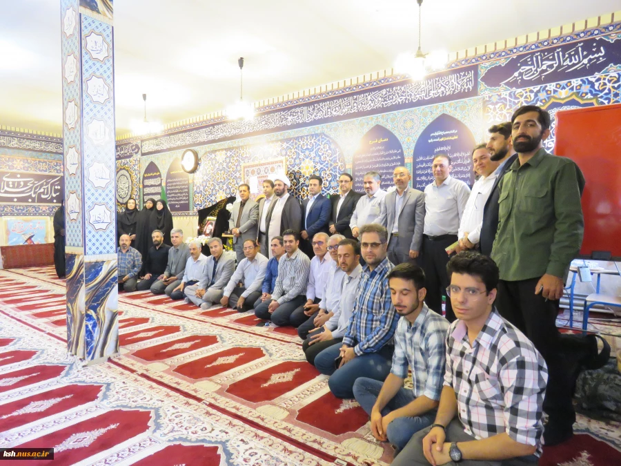 برگزاری مراسم سالگرد شهدای خدمت در دانشگاه ملی مهارت واحد استان کرمانشاه 3