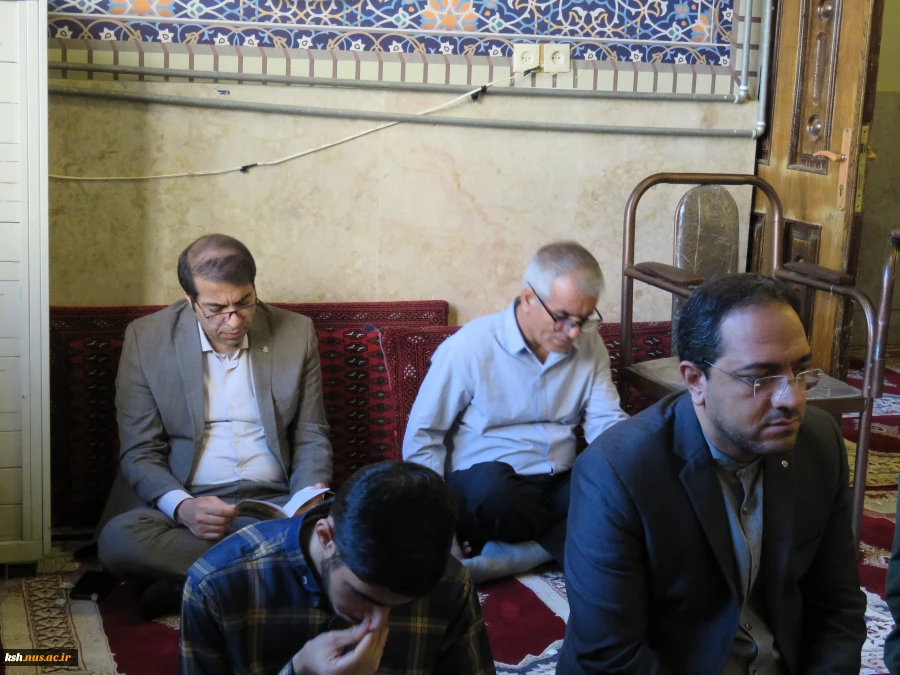 برگزاری مراسم سالگرد شهدای خدمت در دانشگاه ملی مهارت واحد استان کرمانشاه 5