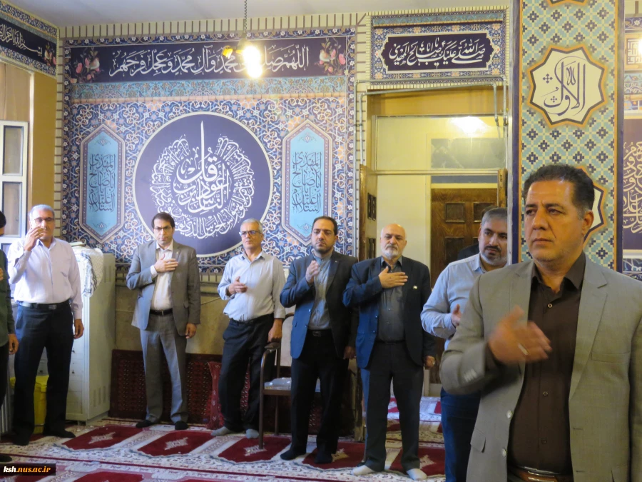 برگزاری مراسم سالگرد شهدای خدمت در دانشگاه ملی مهارت واحد استان کرمانشاه 7