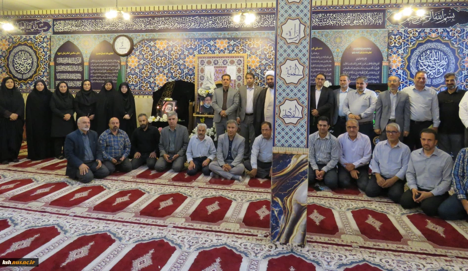 برگزاری مراسم سالگرد شهدای خدمت در دانشگاه ملی مهارت واحد استان کرمانشاه