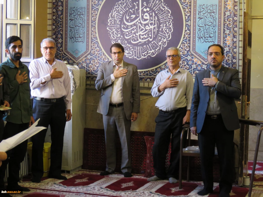 برگزاری مراسم سالگرد شهدای خدمت در دانشگاه ملی مهارت واحد استان کرمانشاه 11