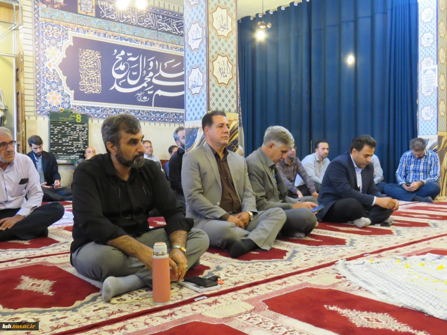 برگزاری مراسم سالگرد شهدای خدمت در دانشگاه ملی مهارت واحد استان کرمانشاه 13