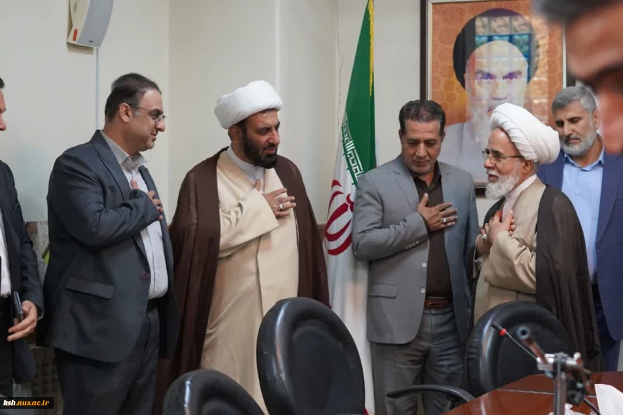 حضور کارکنان و اساتید دانشگاه ملی مهارت واحد استان کرمانشاه در بیت نماینده ولی فقیه و امام جمعه کرمانشاه 4