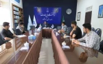 با هدف روشن تر شدن مسیر فعالیت انجمن های علمی و همگام شدن با دانشگاه صورت گرفت
دیدار دکترشاپور ابراهیمی با مسئولین انجمن ها و تشکل های دانشجویی دانشگاه ملی مهارت واحد استان کرمانشاه 2