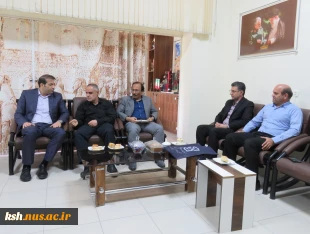 در راستای خدمت رسانی به دانشجویان صورت پذیرفت:
برگزاری جلسه مسئولین بیمه سلامت و سرپرست دانشگاه ملی مهارت استان 
 2