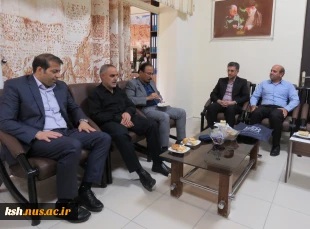 در راستای خدمت رسانی به دانشجویان صورت پذیرفت:
برگزاری جلسه مسئولین بیمه سلامت و سرپرست دانشگاه ملی مهارت استان 
 3