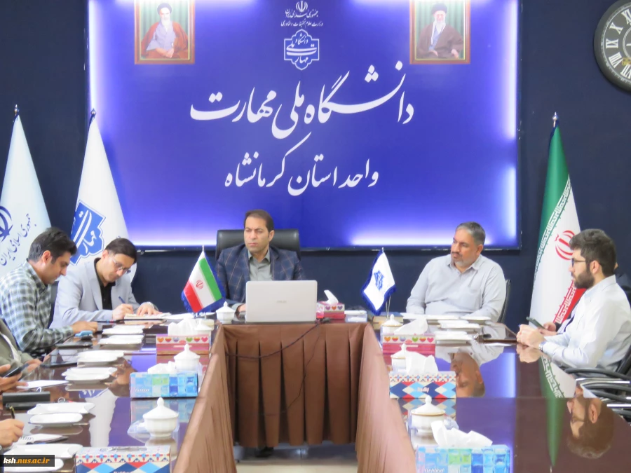 حضورمدیر مراکز فناور و نوآوری بنیاد مستضعفان در دانشگاه ملی مهارت استان کرمانشاه 2