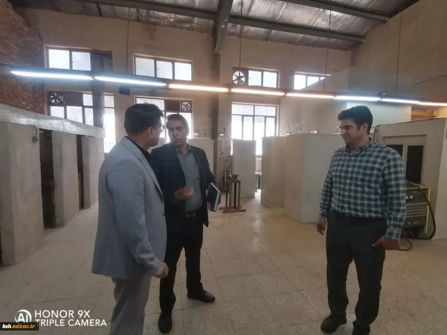 حضورمدیر مراکز فناور و نوآوری بنیاد مستضعفان در دانشگاه ملی مهارت استان کرمانشاه 8