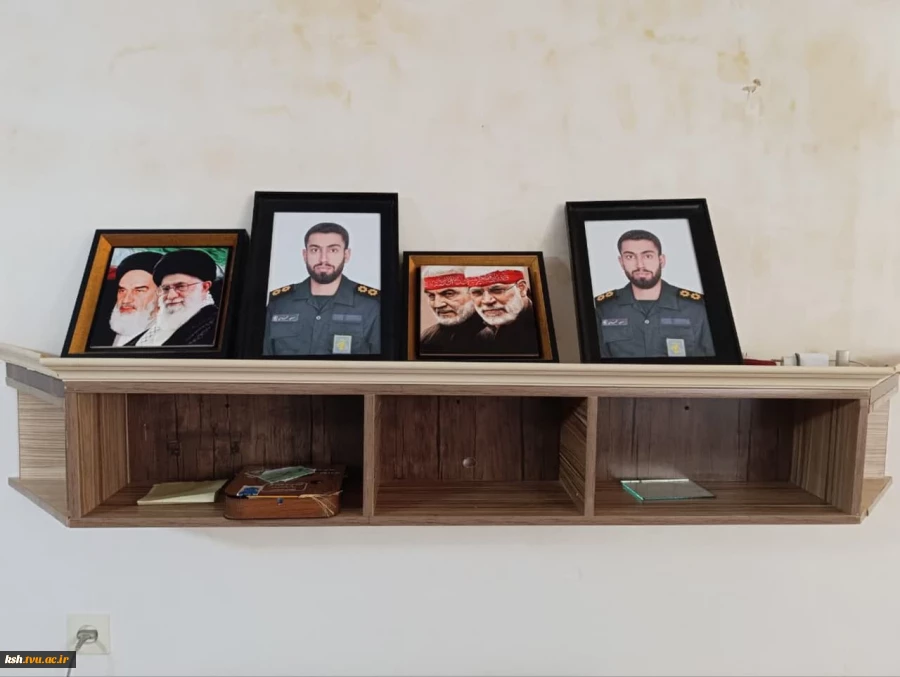 حضور مسئولین دانشگاه ملی مهارت استان کرمانشاه در منزل شهید سروان پاسدار احسان محمدی طهنه دانش آموخته  دانشگاه ملی مهارت استان 4