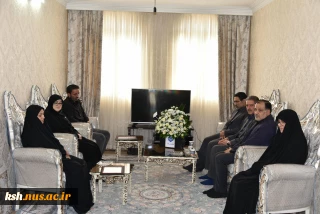 دیدار سخنگوی دولت و رئیس دانشگاه ملی مهارت با خانواده شهید زهرا چوبینی