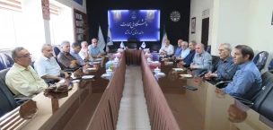 نشست صمیمی دکتر ابراهیمی سرپرست دانشگاه ملی مهارت استان کرمانشاه با بازنشستگان دانشگاه