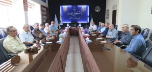 نشست صمیمی دکتر ابراهیمی سرپرست دانشگاه ملی مهارت استان کرمانشاه با بازنشستگان دانشگاه 2