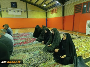 برپایی نمازجماعت در موکب شهید تهرانی مقدم کرمانشاه 6