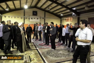 بازدید نماینده ولی‌فقیه در استان و امام‌جمعه کرمانشاه از موکب شهید تهرانی مقدم دانشگاه ملی مهارت  4