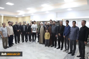 بازدید نماینده ولی‌فقیه در استان و امام‌جمعه کرمانشاه از موکب شهید تهرانی مقدم دانشگاه ملی مهارت  12