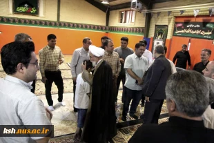 بازدید نماینده ولی‌فقیه در استان و امام‌جمعه کرمانشاه از موکب شهید تهرانی مقدم دانشگاه ملی مهارت  14