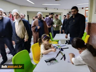بازدید نماینده ولی‌فقیه در استان و امام‌جمعه کرمانشاه از موکب شهید تهرانی مقدم دانشگاه ملی مهارت  19