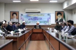 حضور دکتر ابراهیمی رئیس دانشگاه ملی مهارت استان در جلسه شورای سیاستگذاری بنیاد حضرت مهدی موعود (عج) با حضور حجت‌الاسلام‌والمسلمین غفوری، نماینده ولی‌فقیه در استان و امام‌جمعه کرمانشاه  2