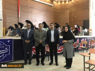 بازدید دکتر ابراهیمی رئیس دانشگاه ملی مهارت استان از روند برگزاری آزمون های پایان نیمسال دوم 404-403 آموزشکده دختران 2