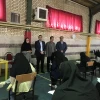 بازدید دکتر ابراهیمی رئیس دانشگاه ملی مهارت استان از روند برگزاری آزمون های پایان نیمسال دوم 404-403 آموزشکده دختران 5