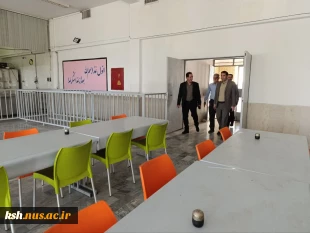بازدید دکتر ابراهیمی رئیس دانشگاه ملی مهارت استان کرمانشاه از خوابگاه و سلف سرویس آموزشکده اسلام آباد غرب 5
