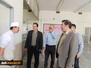 بازدید دکتر ابراهیمی رئیس دانشگاه ملی مهارت استان کرمانشاه از خوابگاه و سلف سرویس آموزشکده اسلام آباد غرب 6
