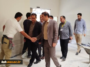 بازدید ریاست دانشگاه ملی مهارت استان کرمانشاه ازپروژه ساختمان کارگاه آموزشی آموزشکده اسلام آباد غرب 4
