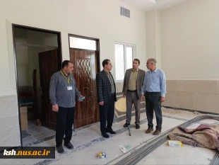 بازدید ریاست دانشگاه ملی مهارت استان کرمانشاه ازپروژه ساختمان کارگاه آموزشی آموزشکده اسلام آباد غرب 5