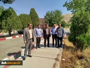 بازدید ریاست دانشگاه ملی مهارت استان کرمانشاه ازپروژه ساختمان کارگاه آموزشی آموزشکده اسلام آباد غرب 6