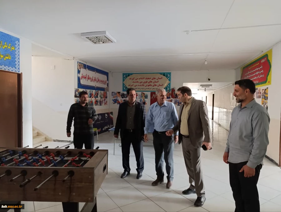 بازدید ریاست دانشگاه ملی مهارت استان کرمانشاه از خوابگاه و سلف سرویس آموزشکده اسلام آباد غرب 2